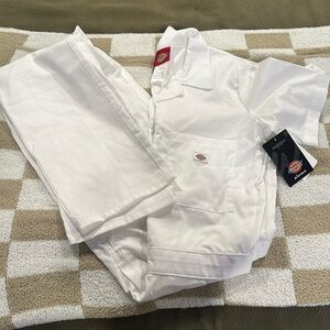 Brand new Dickies white coveralls